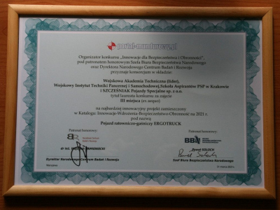 Fot 2 . Dyplom portal-mundurowy.pl